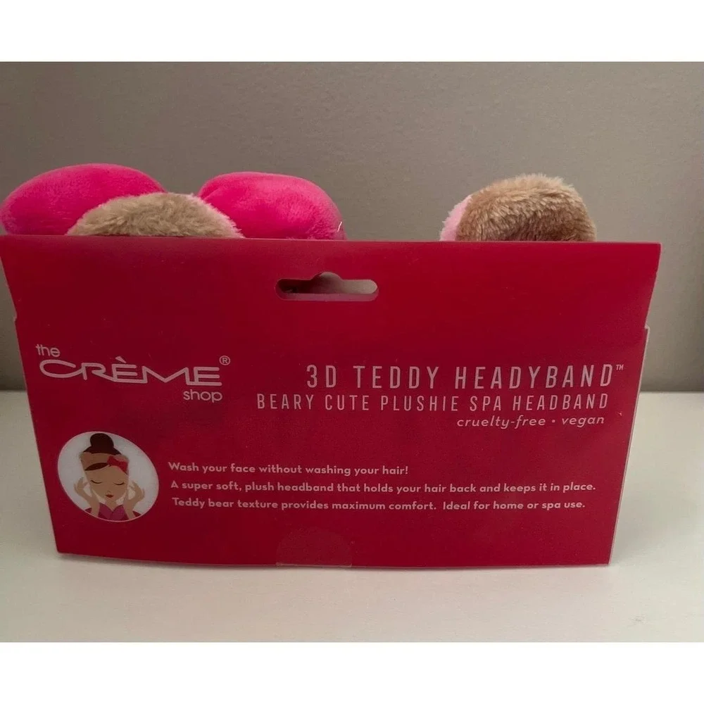 The Crème Shop 3D Teddy Headband New